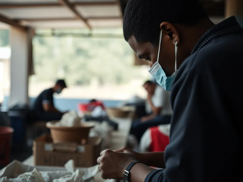Documents de création d'entreprise, ordinateur portable et tasse de café, symbolisant le lancement d'une activité tout en gérant ses droits au chômage.