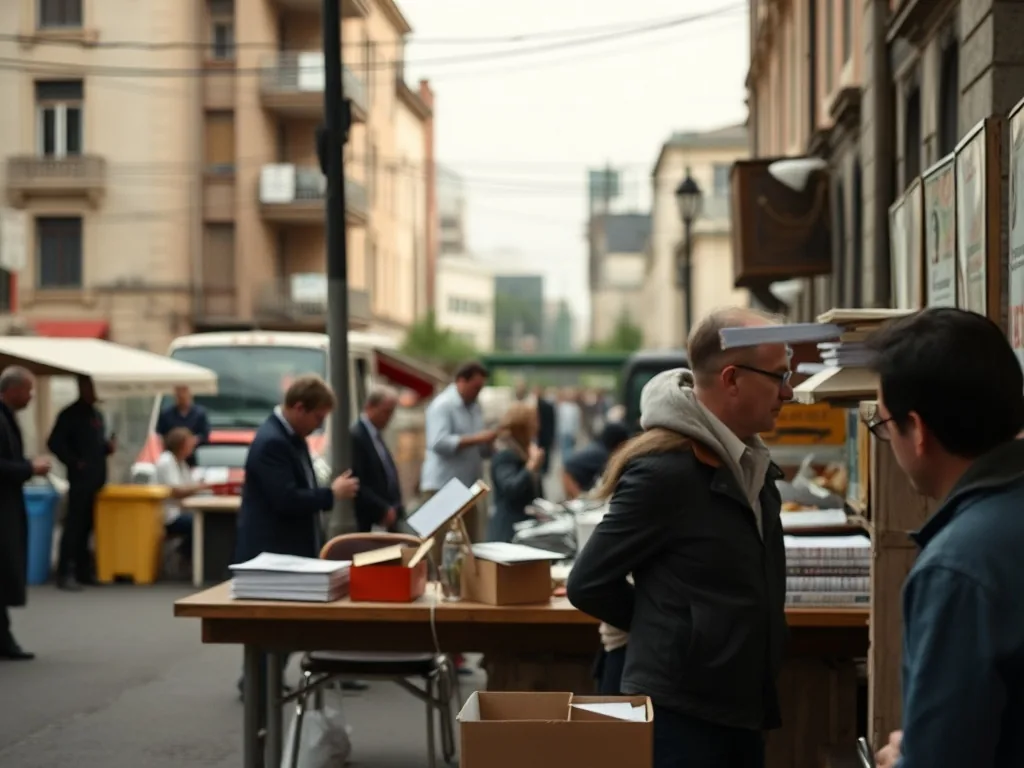 Écran d'ordinateur affichant l'interface de recherche de Pappers avec des fiches d'entreprises et des documents légaux